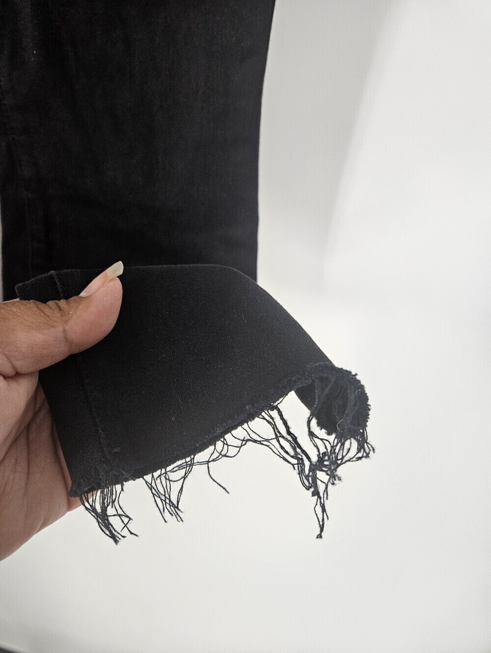Frank & Eileen Black Sligo Raw Hem Skinny Jeans - Picture 5 of 15